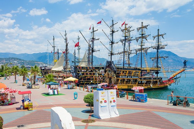 Alanya Tour with Cable Car, Boat Trip and Lunch at Dimcay - Damlatas Caves: small entrance fee, tight time window