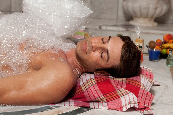 Alanya Turkish Bath with Jacuzzi, Massage, Facemask & Transfer - Face Mask and Apple Tea: Why the Downshift Matters