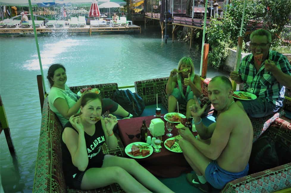Alanya: Water Wars and Dim River Tour W/ Lunch - All in One - Oba Waterfall and Oba Stream: The Part That Turns Into a Swim Day