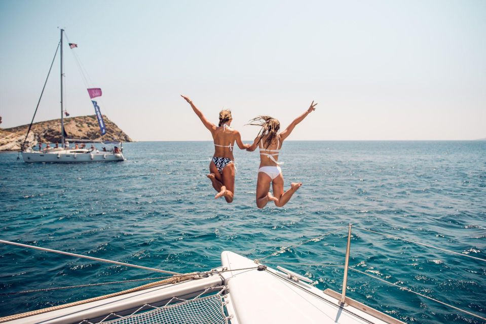 Alanya White Pearl Catamaran Cruise – Scenic Views & Swim - Dolphins and Open-Water Time: When the Sea Tries to Help You