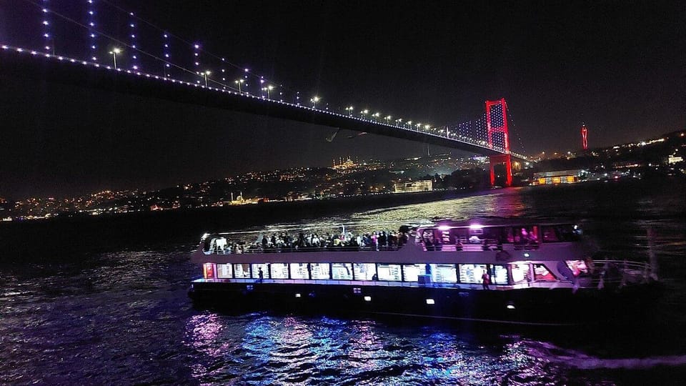 All Inclusive; Istanbul Bosphorus Dinner Cruise w/live shows - Dinner on board: what’s included and how it fits the evening