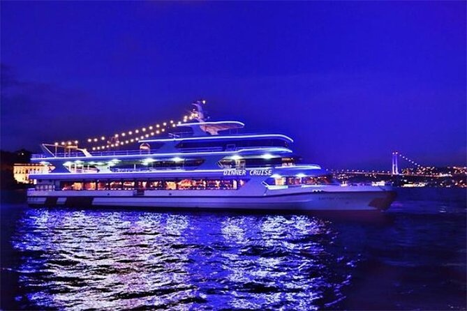 All Inclusive; Istanbul Bosphorus Dinner Cruise with Live Shows&Unlimited Drinks - The 3-hour Bosphorus Strait dinner stop: showtime on the water