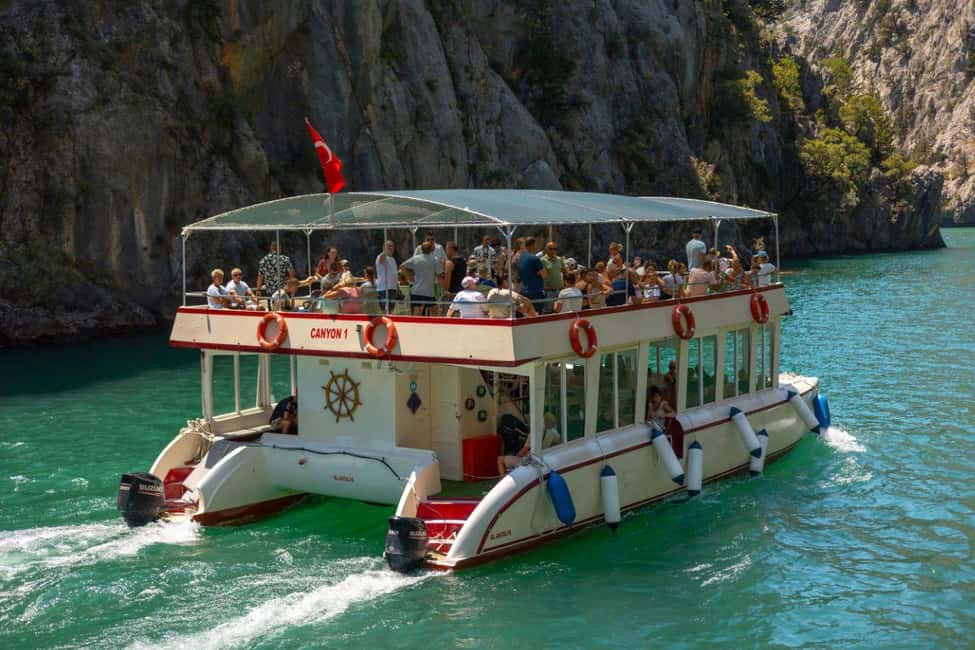 Antalya/Alanya: Green Canyon With Boat&Lunch - Key things to know before you go
