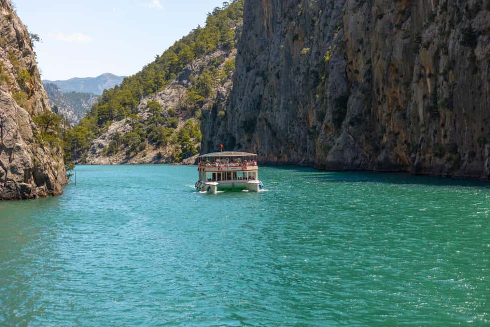 Antalya/Alanya: Green Canyon With Boat&Lunch - Green Canyon from Alanya: a calmer boat day than the usual sea cruises