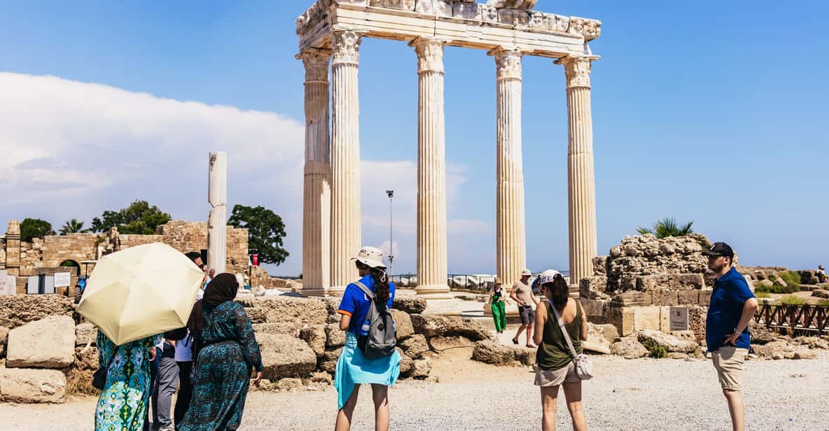 Antalya: Ancient Perge, Aspendos Theater & City of Side Tour - Visitor center timing and the shopping you can choose