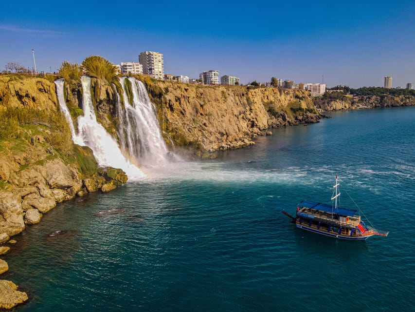 Antalya: Beach & Waterfalls Boat Trip w/ Lunch & Soft Drinks - Secret Stop Near Sea Caves: Where the Boat Stops Feeling Like Sightseeing