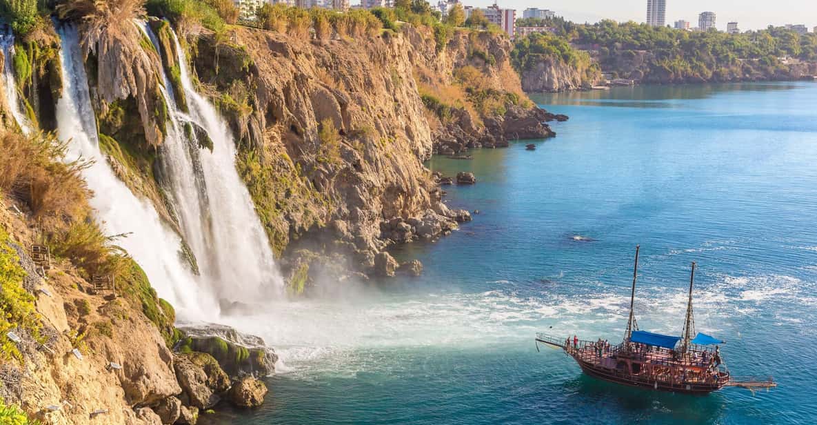 Antalya: Beach & Waterfalls Boat Trip w/ Lunch & Soft Drinks - Boat Comfort and the Pirate-Party Mood on a Multi-Deck Vessel