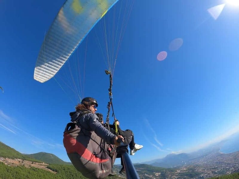 Antalya-Belek-City of Side: Tandem Paragliding With Transfer - Language and guide team: instruction that you can actually follow