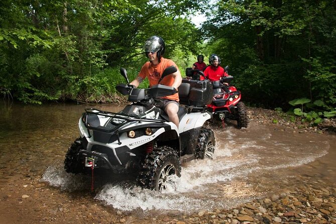 Antalya / Belek : Combo Rafting Quad & Jeep & Zipline ( 4 in 1 ) - The 4-in-1 Format: Raft, Quad, Jeep, Zipline