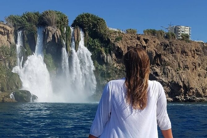 Antalya / Belek / Lara : Waterfall Boat Trip w/ Lunch and Drinks - Swim break #1 near the falls: photos and a refreshing reset
