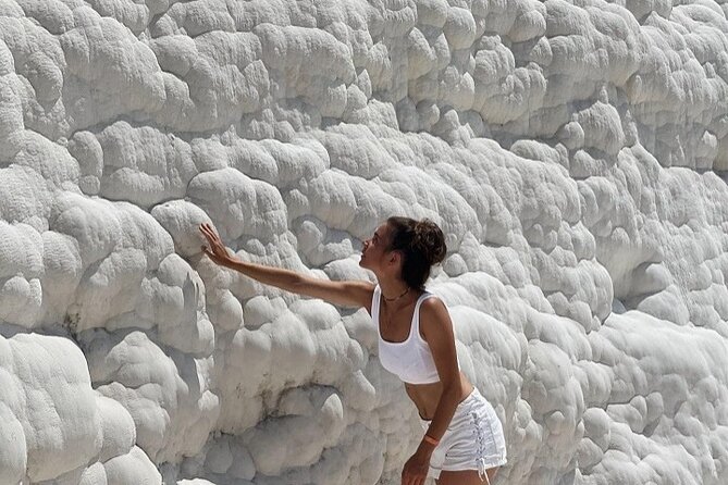 Antalya / Belek : Pamukkale Day Trip w/ Hierapolis &Thermal Pools - Getting oriented: the stonemason stop in Pamukkale