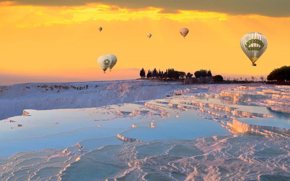 Antalya, Belek, Side, Kemer: Pamukkale Day Trip With Lunch - Pamukkale, Hierapolis, and a coach that actually saves your day