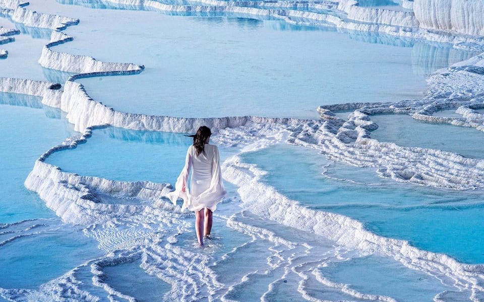 Antalya, Belek, Side, Kemer: Pamukkale Day Trip With Lunch - Pamukkale terraces: UNESCO white pools and why your feet matter