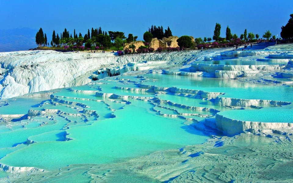 Antalya, Belek, Side, Kemer: Pamukkale Day Trip With Lunch - Cleopatra’s Pool swim: the optional splurge that can be worth it