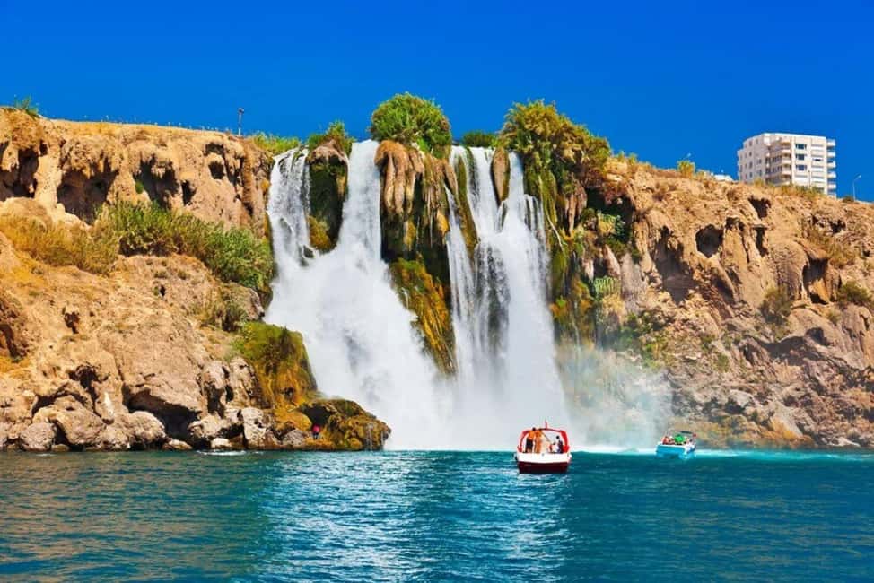Antalya Boat Tour: Düden Waterfall, Swim & Soft Drinks - Key highlights that matter