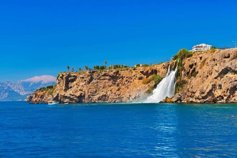 Antalya Boat Tour: Düden Waterfall, Swim & Soft Drinks - Should you book this Düden Waterfall swim boat tour?