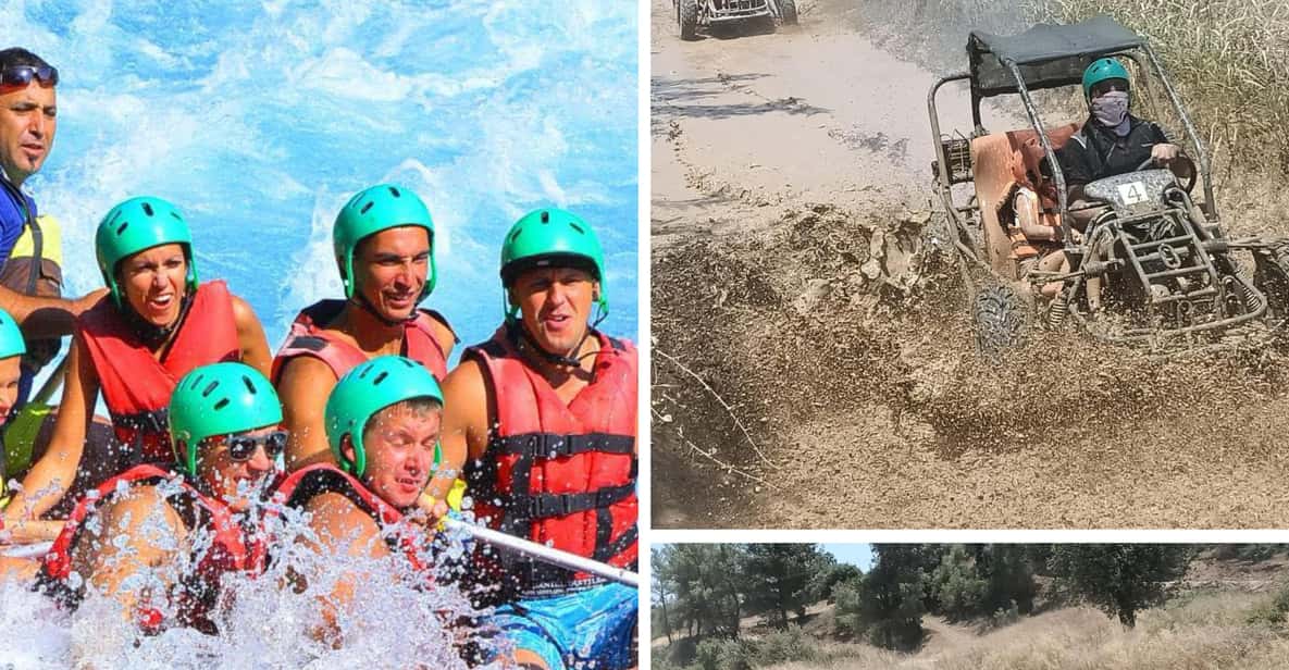 Antalya: Buggy or Quad and Rafting Tour with Lunch - Who should book, and who should skip
