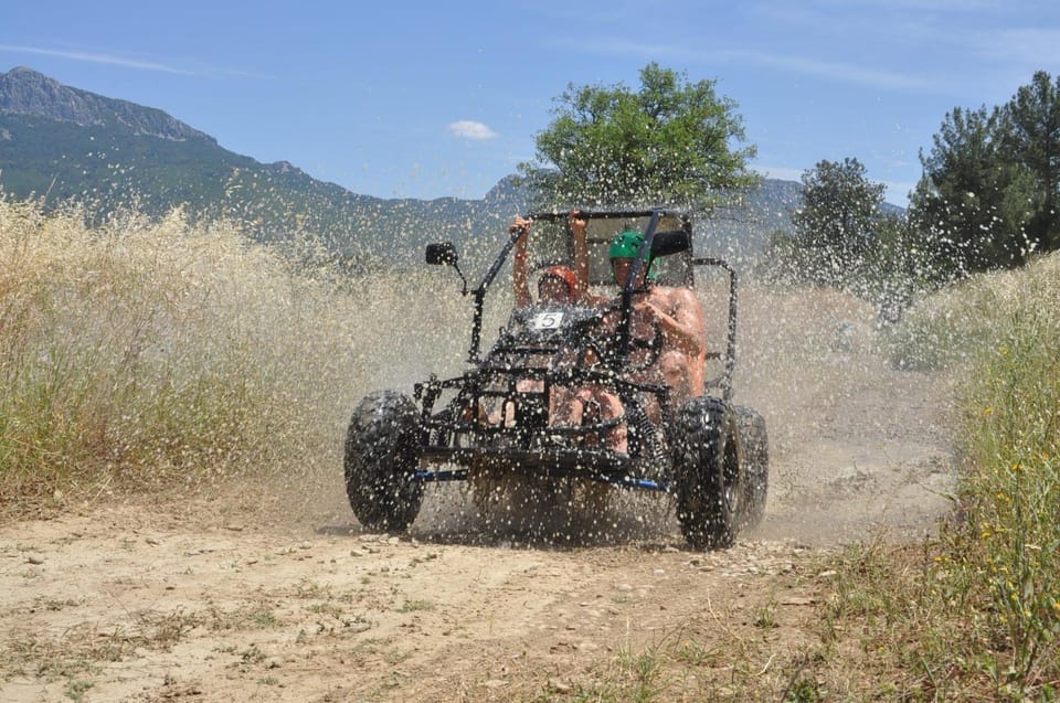 Antalya: Buggy or Quad and Rafting Tour with Lunch - Buggy or quad driving: rough trails after the rapids