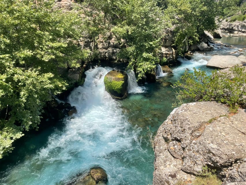 Antalya: Canyoning, Rafting, Quad, Jeep & Zipline with Lunch - Whitewater rafting: 14 km, 10 rapids, and that group-raft energy