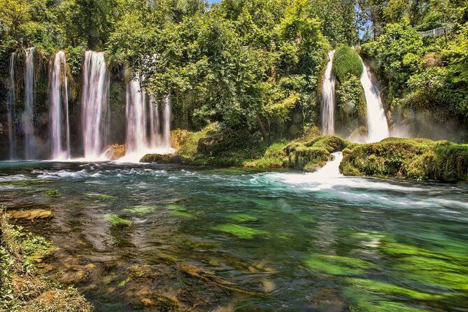 Antalya City 2 Waterfall & Boat Tour - Upper Düden Falls: Caves, Greenery, and a Calmer Pace