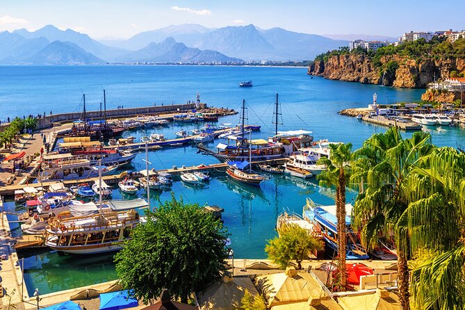 Antalya City 2 Waterfall & Boat Tour - Kaleiçi Marina Boat Cruise: Coastal Views Without the Hassle