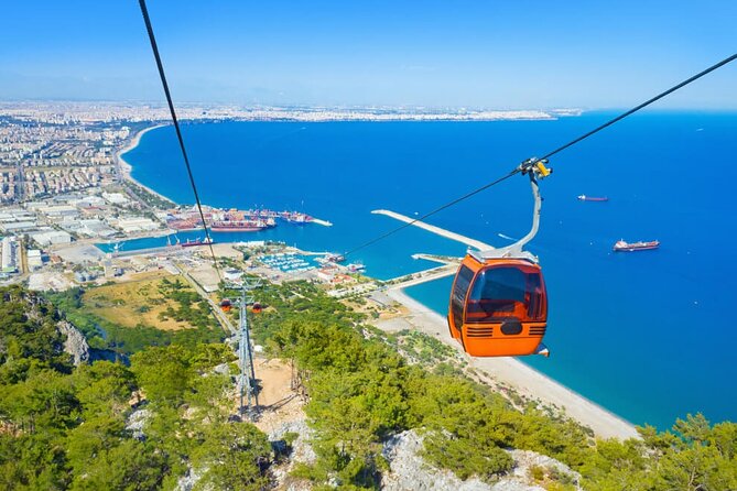 Antalya City Tour Full-Day Boat Tour Cable Car and Waterfall Peerless&Excellent - Lower Duden Waterfalls: Watching Water Plunge Into the Sea