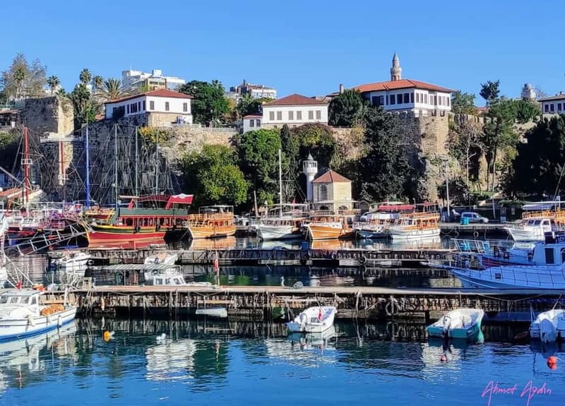 Antalya City Tour: Waterfalls, Boat, Old City & Bazaar - Antalya’s Old Town Stops: Hadrian’s Gate to Yivli Minaret