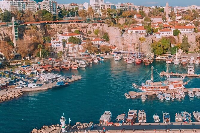 Antalya City Tour with Boat Tour and Waterfalls - Stop 2: Upper Duden Waterfalls Park Walk and Lunch at the Restaurant Stop