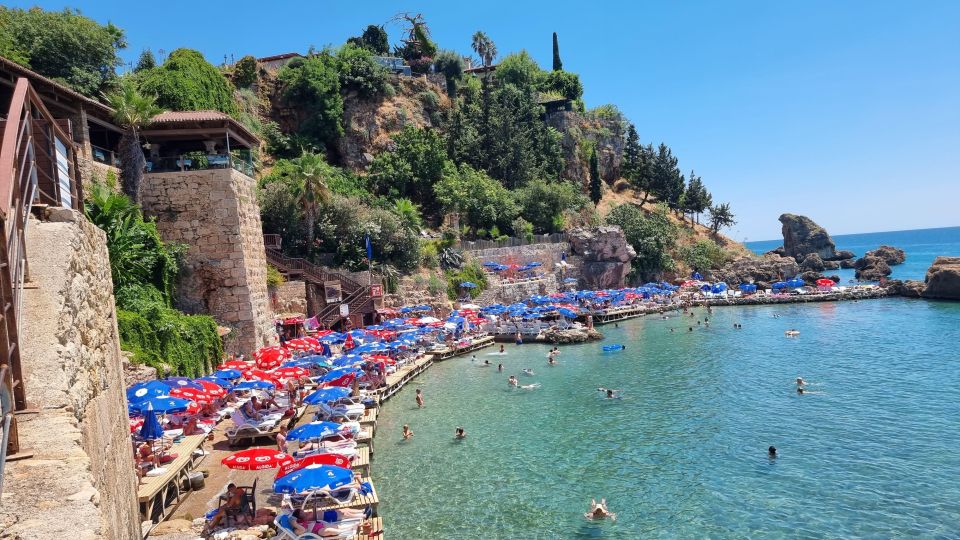 Antalya City Tour with Old Town (Kaleiçi) & Düden Waterfalls - Lower Düden (Karpuz Kaldıran): The 40-Meter Cliff Into the Sea