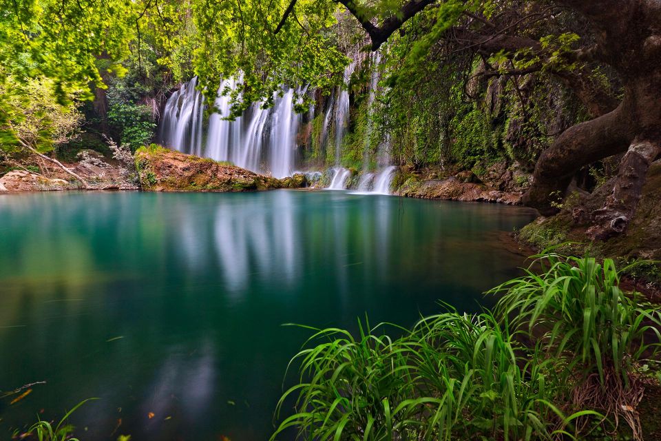 Antalya: Duden Waterfall Relax Boat Trip with Lunch - From Kundu Dock to Atlantic Relax Boat: How the Day Runs