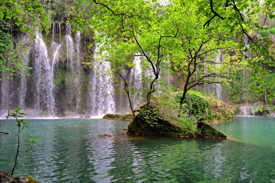 Antalya: Duden Waterfall Relax Boat Trip with Lunch - Two Swim Breaks in Mediterranean Water: When You’ll Actually Get Off Deck
