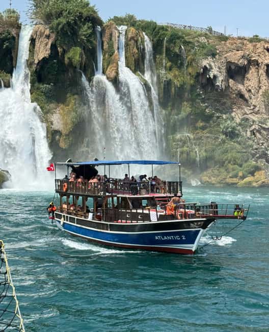 Antalya: Duden Waterfall Relax Boat Trip with Lunch - Price and Value for $23: What You’re Getting for the Money
