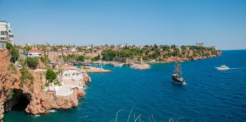 Antalya: Falez Cliffs & Waterfalls Boat Trip with Lunch - Lunch and unlimited soft drinks: better than you’d expect at sea
