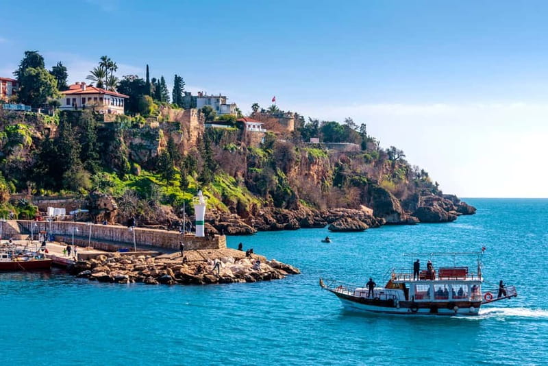 Antalya: Falez Cliffs & Waterfalls Boat Trip with Lunch - Swimming at Karpuzkaldıran: what it feels like and what to bring
