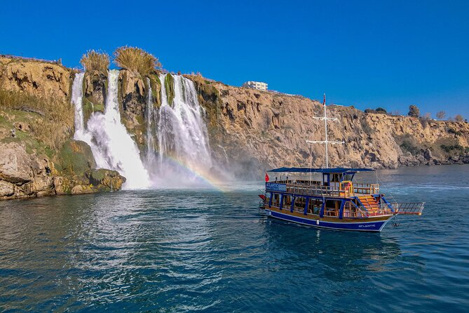 Antalya : Guided Old City Tour w/Cable Car&Waterfalls & Boat Trip - Hadrian’s Gate and Kaleiçi walking time: where the history gets usable