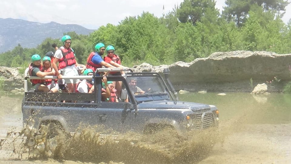 Antalya: Jeep Safari,Rafting,Canyon Visit with Lunch - Key highlights you’ll feel all day