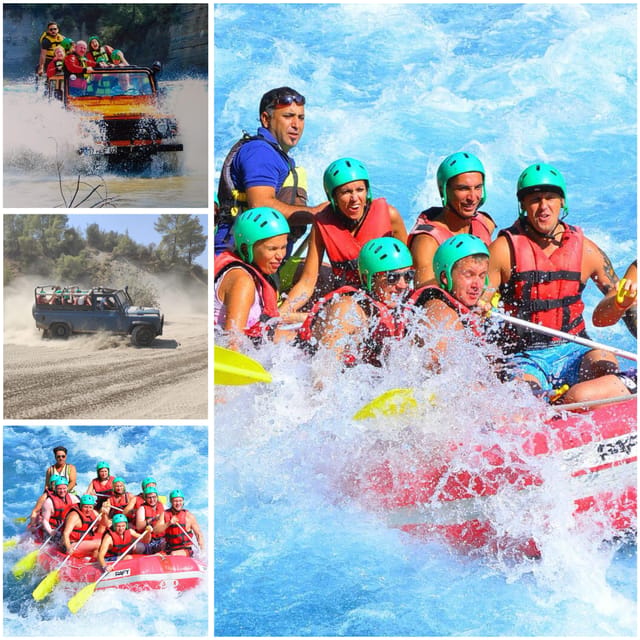 Antalya: Jeep Safari,Rafting,Canyon Visit with Lunch - The 8-hour reality: pickup to drop-off rhythm