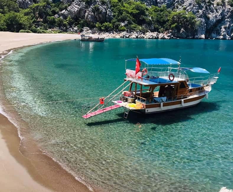 Antalya/Kemer: Adrasan Porto Genoese Boat Trip w/Mud Baths - Akseki Bay: Quick Reset With Swimming and Snorkel Time