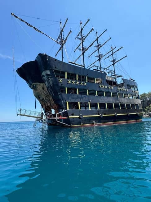 Antalya/Kemer: Boat Tour Visit Caves and Bays With Lunch - Paradise and Moonlight Bays: Quiet Coves With Photo Energy