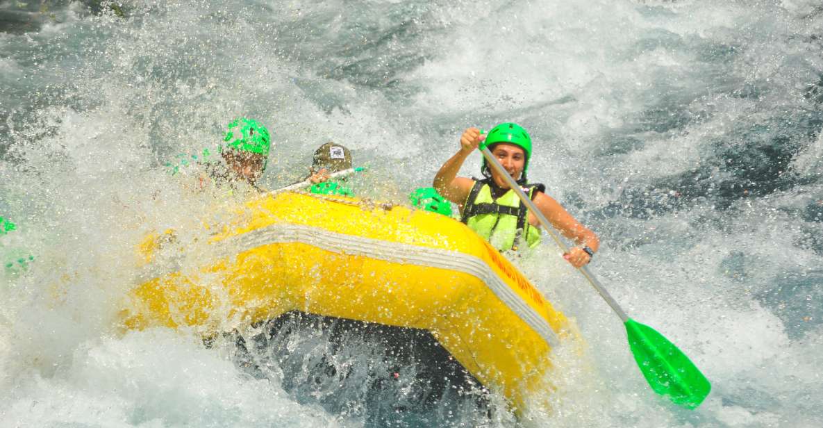 Antalya/Kemer: Koprulu Canyon Whitewater Rafting with Lunch - Koprulu Canyon: the whitewater part that actually delivers