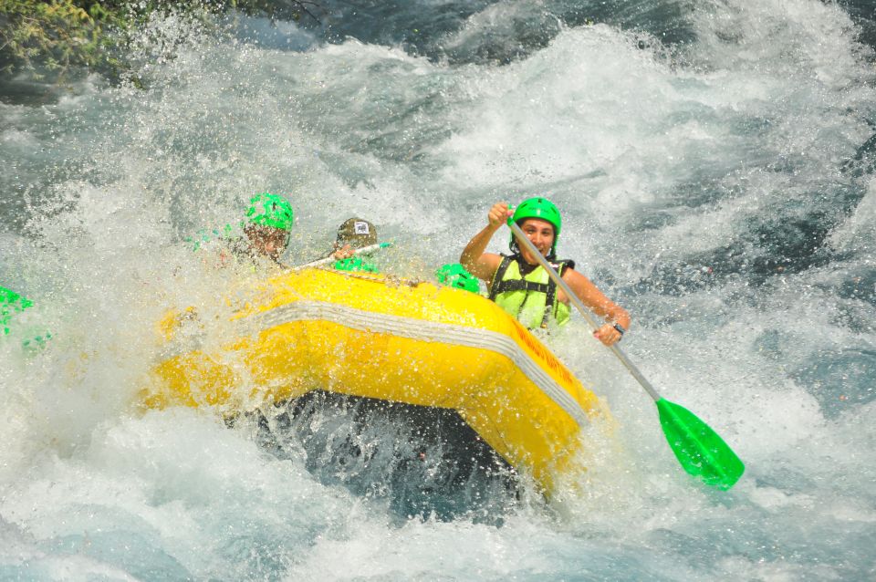 Antalya/Kemer: Koprulu Canyon Whitewater Rafting with Lunch - How the day usually unfolds: from Tornado Rafting to swim stops