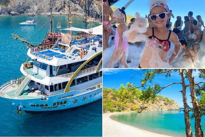 Antalya / Kemer : Mega Star Party Boat Trip w/ Lunch & Transfer - Quick hits before you book