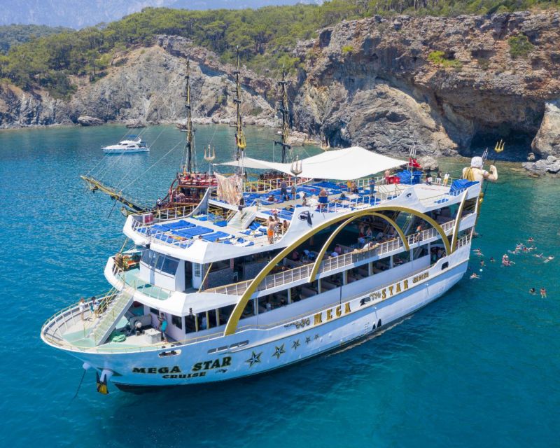 Antalya & Kemer: Megastar Catamaran Cruise With Foam Party - Phaselis Bay and the Ancient Port City Stop You’ll Actually See