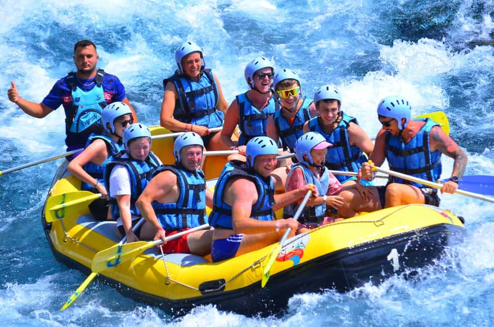 Antalya: Köprülü Canyon Rafting and Zipline Adventure - Base camp gear-up: helmets, life jackets, and a safety briefing you can actually use
