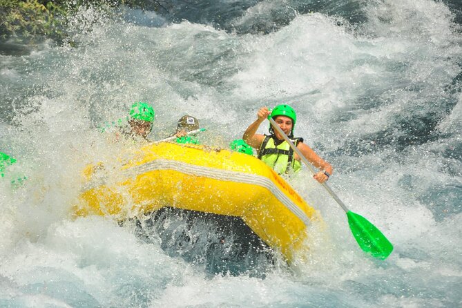 Antalya : Koprulu Canyon Rafting with Lunch and Pick up - The water experience: cold dips, wet start, and guide energy