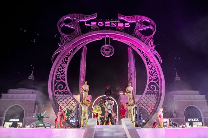 Antalya Land of Legends Night Show and Spectacular Boat Parade - Key highlights worth your time