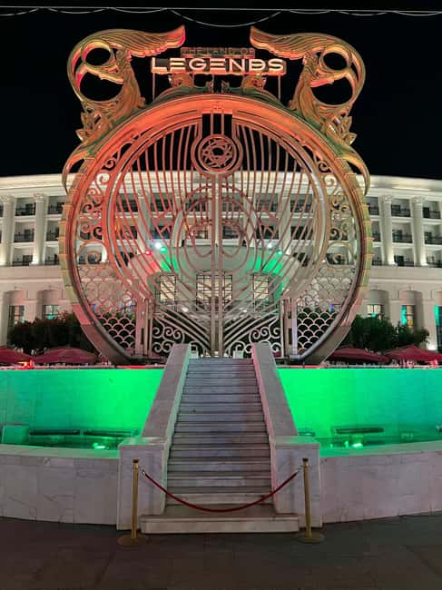 Antalya: Land of Legends Night Show Experience - Arrival at 8:00 PM: your free time inside the Land of Legends complex