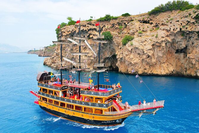 Antalya Lara Pirate Boat Day Trip with Lunch & Soft Drink - Price and timing: what $30.12 buys you in about 5 hours