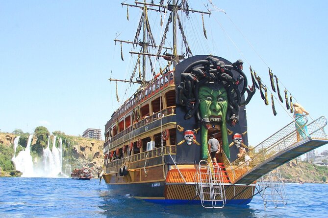 Antalya Lara Pirate Boat Day Trip with Lunch & Soft Drink - Group size and logistics: manageable crowds, clear pickup, quick turnaround