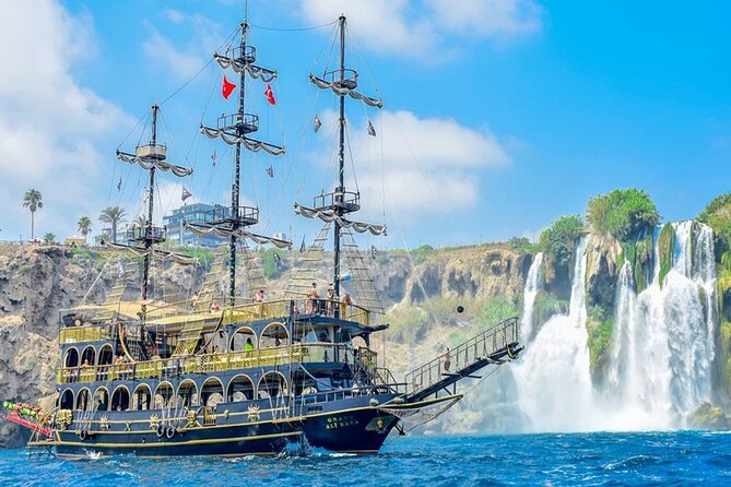 Antalya Lara Pirate Boat Trip w/Soft Drinks, Lunch & Pickup - The tradeoffs: photo selling, cleanliness comments, and transfer timing